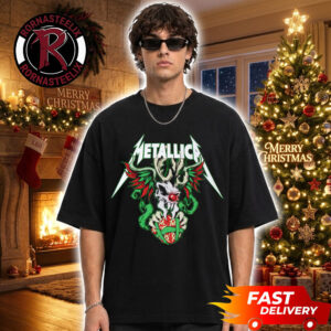Metallica Scary Reindeer Halloween Merch 2026 Unisex T Shirt