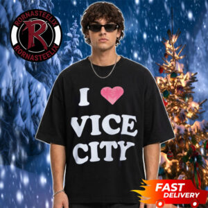 Miami Heat x Duvin Leisure GTA VI I Love Vice City Unisex T Shirt