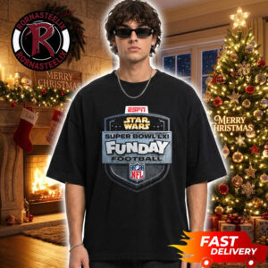 NFL x Star Wars Super Bowl LXI Funday Football Official Logo Unisex T Shirt