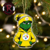 Philadelphia Eagles x Grinch 2026 Decorate Gift Christmas NFL Ornament