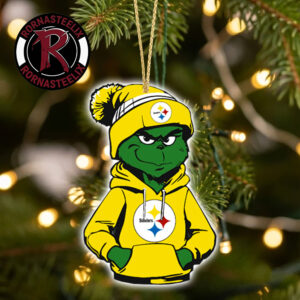 Pittsburgh Steelers x Grinch 2026 Decorate Gift Christmas NFL Ornament