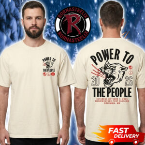 Power To The People Festival 2026 Ivory Tiger Unisex T Shirt