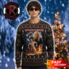 Black Label Society 2026 Collage Skull Guitar Christmas Black Label Society Ugly Sweater