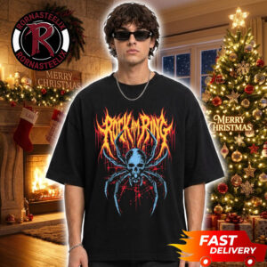 Rock Am Ring Spider Skull Exclusive Merchandise Unisex T Shirt