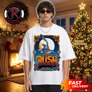 Rush Fifty Something Tour 2026 Event Poster At Climate Pledge Arena On October 10 And 12 2026 Seattle WA Art By Justin Hampton Unisex T Shirt