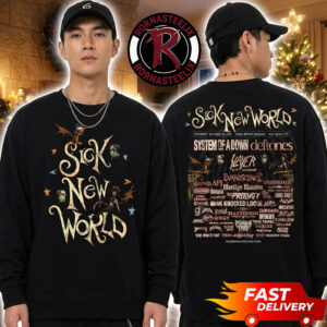 Sick New World 2026 Fort Worth Texas Exclusive Merch Full Line Up At Texas Motor Speedway On October 24 2026 Unisex Sweater