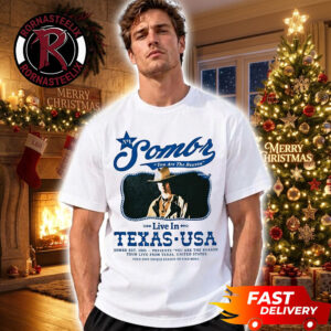 Sombr Texas 2026 Exclusive Tee You Are The Reason Tour 2026 2027 Show At Moody Center ATX On October 20 2026 Austin TX Unisex T Shirt