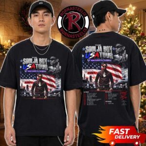 Soulja Boy The Soulja Boy USA Tour 2026 Schedule Tour Dates Unisex T Shirt Two Sided