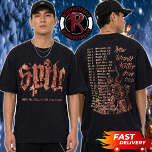 Spite The New World Killer Tour 2026 Schedule Tour Dates Unisex T Shirt Two Sided