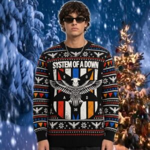 System Of A Down Eagles SOAD Christmas 2026 System Of A Down Ugly Sweater