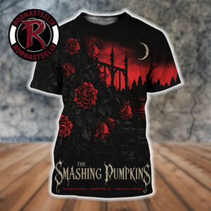 The Smashing Pumpkins Charlotte NC 2026 Event Poster At Spectrum Center On October 16 2026 The Rats in a Cage Tour All Over Print Shirt