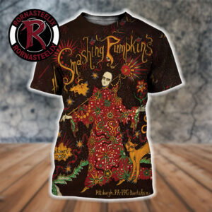 The Smashing Pumpkins Pittsburgh PA Venue Poster At PPG Paints Arena On October 6 2026 All Over Print Shirt