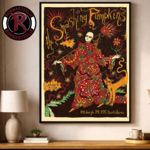 The Smashing Pumpkins Pittsburgh PA Venue Poster At PPG Paints Arena On October 6 2026 Poster Decor