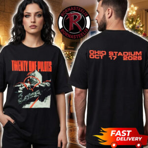 Twenty One Pilots Event Tee Live At The Shoe Ohio Stadium On October 17 2026 Columbus Ohio Unisex T Shirt Two Sided