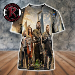 WWE Crown Jewel Riyadh 2026 Champions vs Champions On November 7 2026 All Over Print Shirt