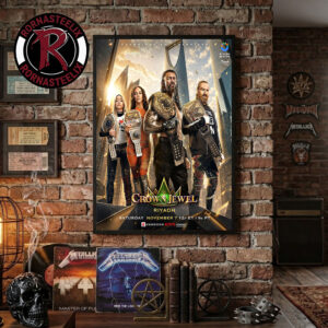 WWE Crown Jewel Riyadh 2026 Champions vs Champions On November 7 2026 Poster Decor