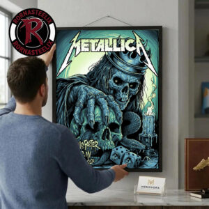 Metallica Life Burns Faster Pop Up Poster Week 3 At Sphere Las Vegas On October 15 And 17 2026 Poster Decor